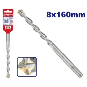 Burghiu 8 x 160mm,sds plus, emtop