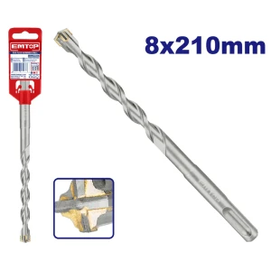 Burghiu 8 x 210 mm,sds plus, emtop