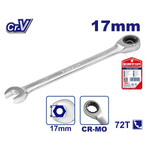 Cheie combinata cr-v, 17  mm, 230  mm, emtop