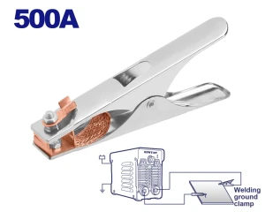 Clema de masă de sudura emtop 500 a