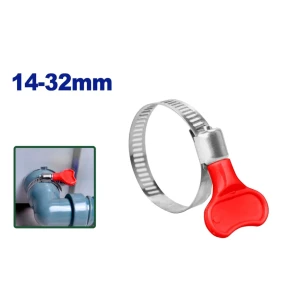 Colier metalic fluture reglabil 14*32  mm, 12.7 mm, emtop