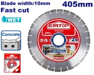 Disc diamant 405 mm emtop