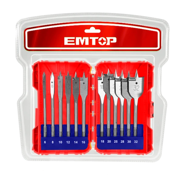 Emtop set 12 burghie plate lemn, emtop 5