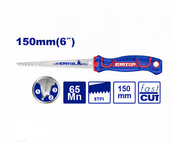 Fierastrau pentru placi din gips 150 mm, emtop 2