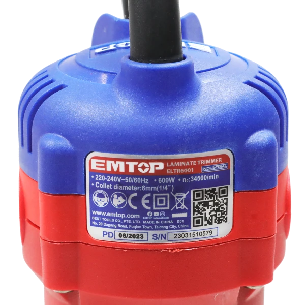 Freza electrica pentru laminat, 600w , 220 v, emtop 5