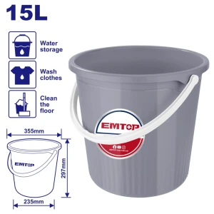 Galeata din plastic 15 l, emtop