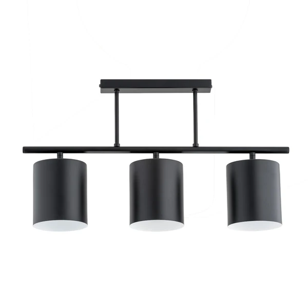 Lustra arczi, neagra 3xe27, alfa 2