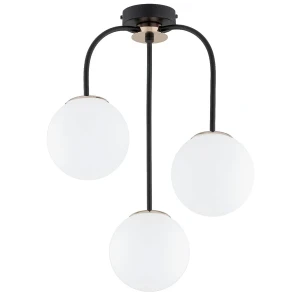 Lustra gamma mix, neagra,3 xe27, alfa