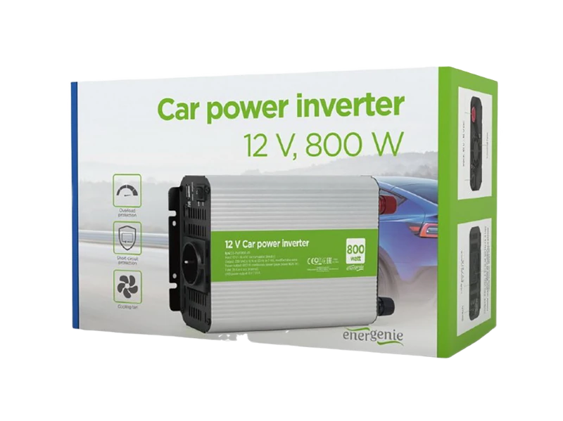 Invertor auto energenie eg-pwc800-01, 800w, argintiu 4