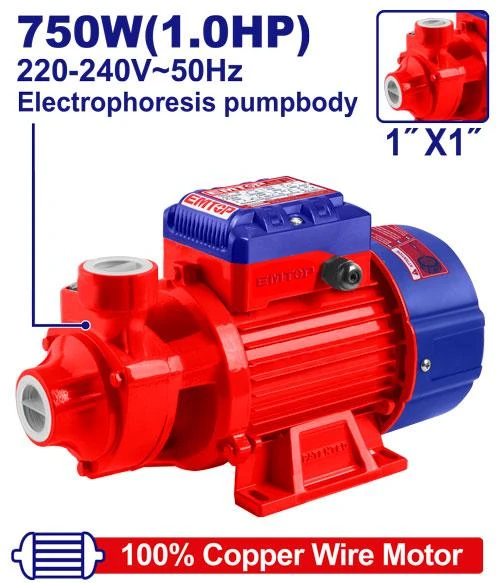 Pompa de apa 750w emtop  promo 2