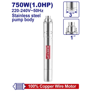 Pompa submersibila 6m3/h, max 82 m, 750 w emtop