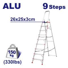 Scara din aluminiu 9 trepte, emtop 2