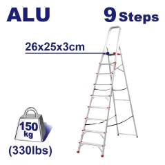 Scara din aluminiu 9 trepte, emtop