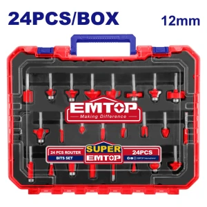 Set freze 12 mm, 24 buc emtop