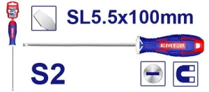 Surubelnita cu crestat 5,5*100 mm emtop
