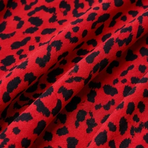 Rochie dame ex-3 – model roșu leopard, mărimea 8 Thumbnail 3