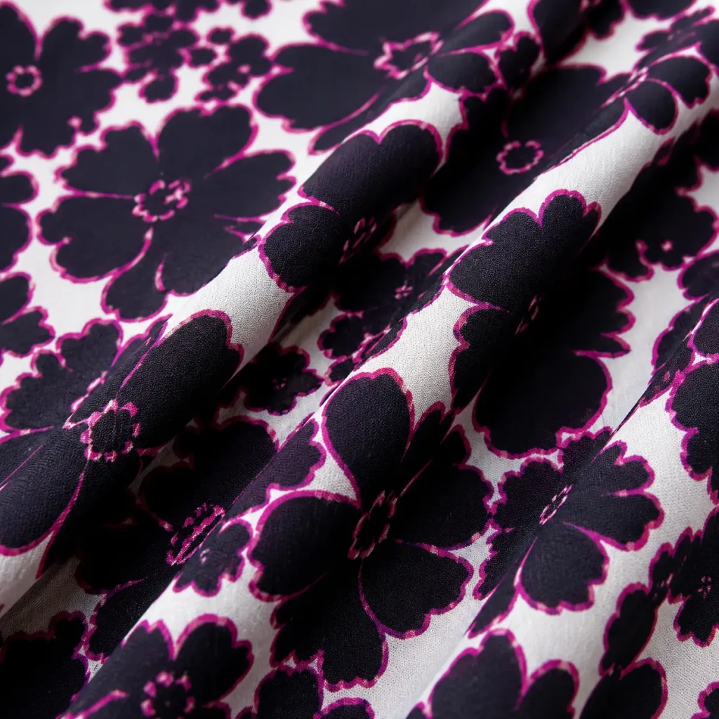 Rochie dame ex-3 – model floral violet, mărimea 14 2