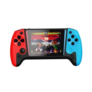 Игровая консоль q21 портативная с встроенным lcd экраном 3,5", черная