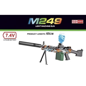 Electric gel water gun toy blaster model m249 lym-018b-2 Thumbnail 2