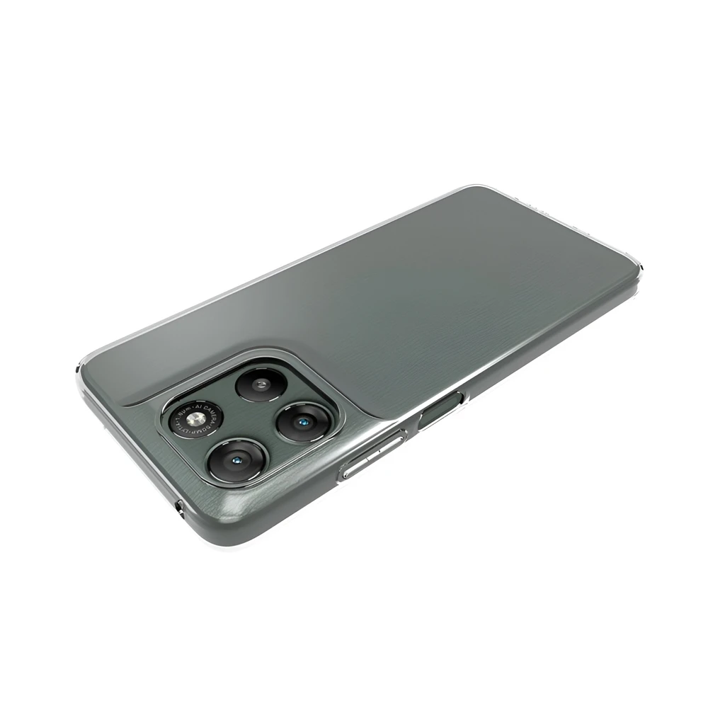 Чехол woo soft tpu для motorola g67 5g, прозрачный 2