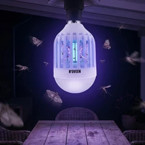 Лампа-уничтожитель насекомых noveen ikn804, 8 вт, площадь до 40 м², белая Thumbnail 3