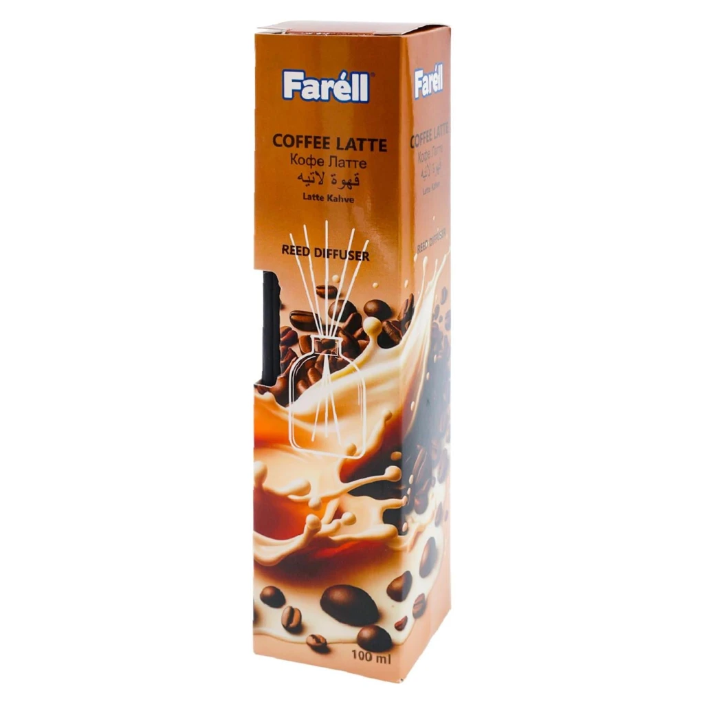 Farell ароматизатор воздуха 100мл   058 faok  /12/48 (coffee latte) 2