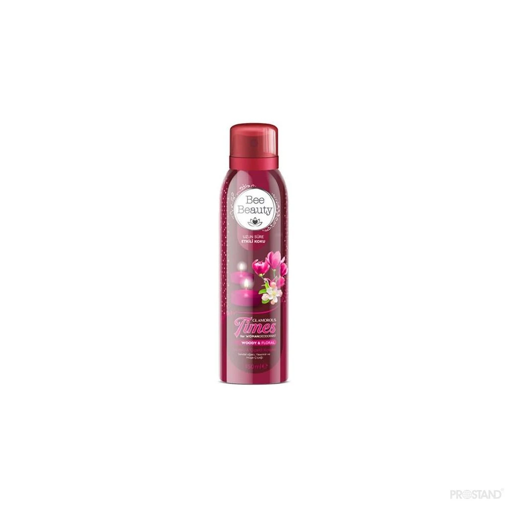 Bee beauty дезодор жен 150мл  1/12 glamoros times woody & floral 2