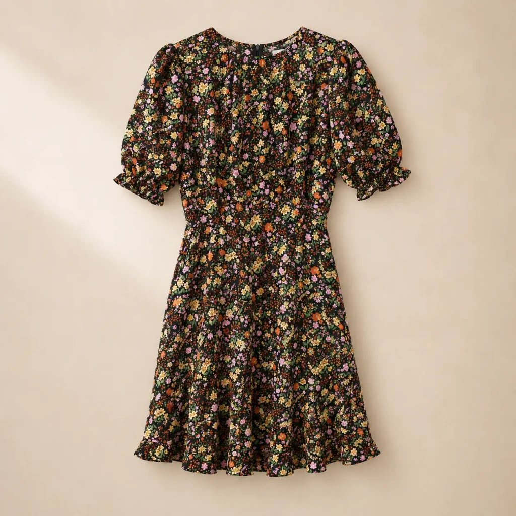 Rochie dame cu mâneca bufată, mărimea 10 3