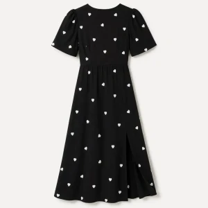 Rochie dame cu slit lateral, negru, mărimea 12 Thumbnail 3