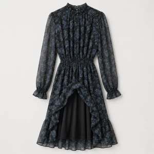 Rochie dame ex-2, albastră transparentă, mărimea 8 Thumbnail 4