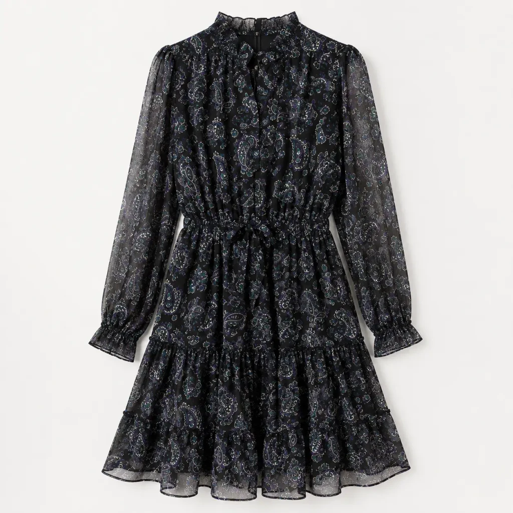 Rochie dame ex-2, albastră transparentă, mărimea 10 3