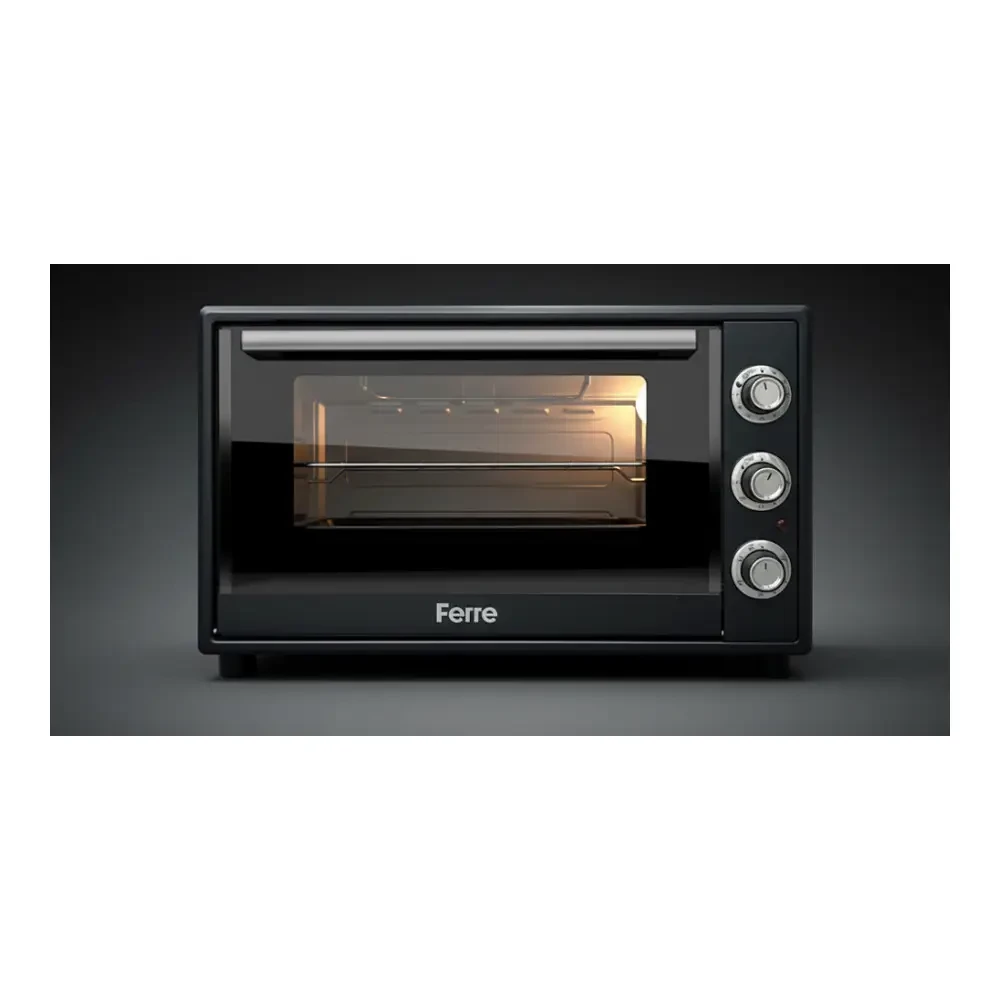 Электрическая духовка ferre 60l 60500 black, 60500bl 5