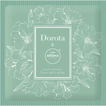 Aroma car home ароматизатор dorota saszetka 5.5 гр/tymianek z oliwka 2