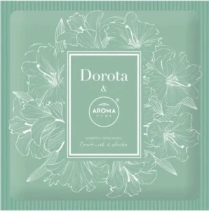 Aroma car home aromatizator  dorota saszetka 5.5 g/tymianek z oliwka