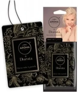 Aroma car home aromatizator dorota saszetka 5.5 g/czarna roza z paczula