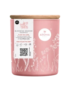 Aroma home lumanare cu seminte si aroma de flori de padure 150g