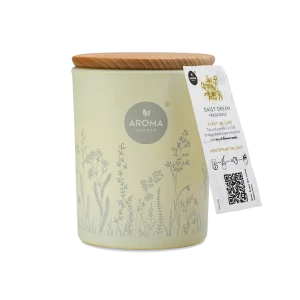 Aroma lumanare cu seminte si aroma de roamnita 150g