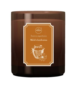 Aroma home luminare , miere si turmenic 160gr