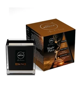 Aroma home luminare black, magie,155gr