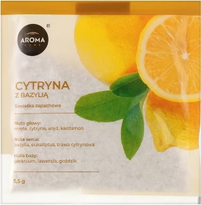 Aroma home parfum pentru masina de spalat vesela, lamaie