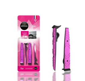 Aroma car clips 4pcs (bubble gum) aроматизатор