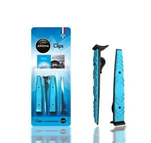 Aroma car clips 4pcs (aqua) aроматизатор