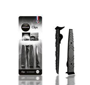 Aroma car clips 4pcs (black) aроматизатор
