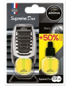 Aroma car supreme duo (black) 2x7мл ароматизатор