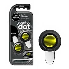 Aroma car membrana double dot (black) 14buc aromatizat