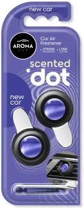 Aroma car membrana double dot (new car ) 14buc aromatizat