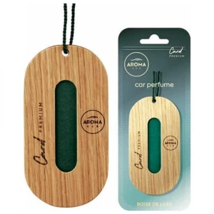 Aroma car premium wood card  (boise de luxe) aromatizator auto