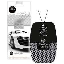 Aroma car prestige card (chrome) aromatizator auto