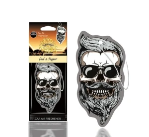 Aroma car cellulose tatoo (oud pepper skull)  aromatizator auto