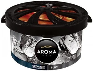 Aroma organic blak 40g.aromatizator auto